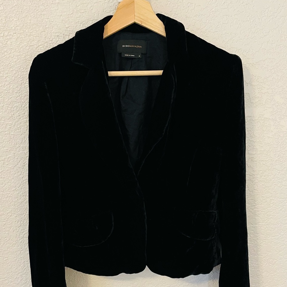 Blazer negro maxzaria